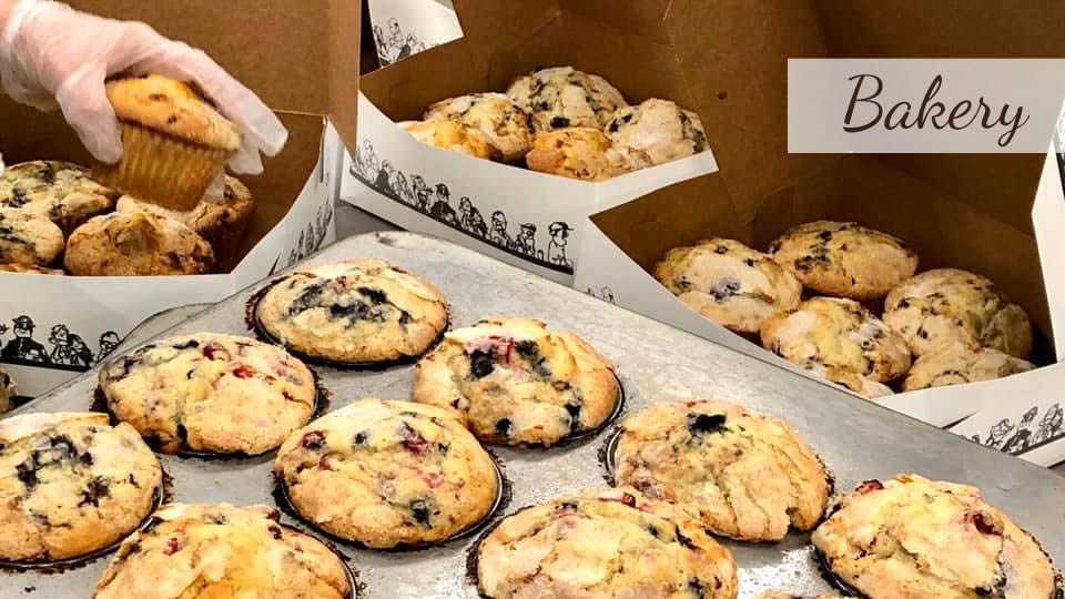 Melt in your mouth bakery items liek these blueberry muffins makes the perfect breakfast or snack while you're on Cape Cod.