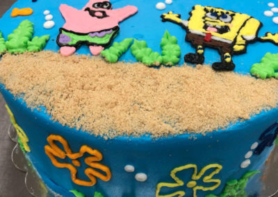 sponge bob cake