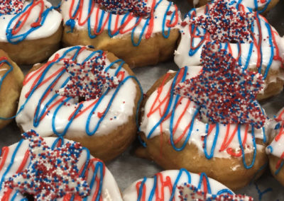 patriotic donuts