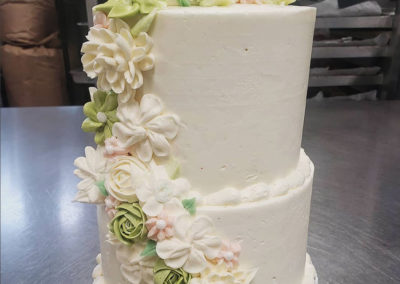 Wedding Cake with beautiful flowers for your special occasion