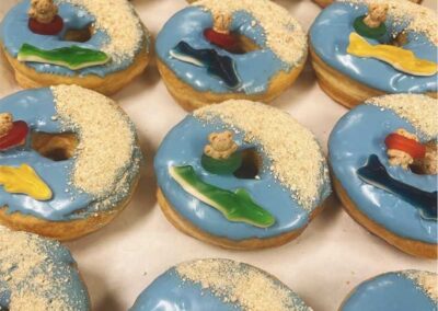 beach themed donut