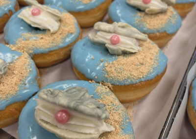 Oyster Themed Donuts from Hole in One Cape Cod
