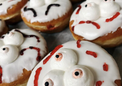 Spooky Jelly Donuts from Hole in One Cape Cod