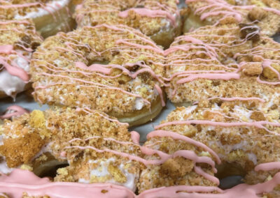 Strawberry Shortcake Donuts from Hole in One Cape Cod